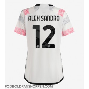 Juventus Alex Sandro #12 Udebanetrøje Dame 2023-24 Kortærmet